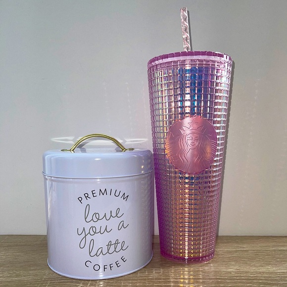 ❌❌ SOLD OUT❌❌ Starbucks studded pink iridescent